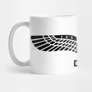 Aramean Eagle black Mug